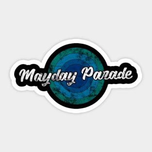 Vintage Mayday Parade Sticker